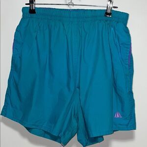 Sears vintage Blue Athletic Shorts Lightweight Relaxed Fit